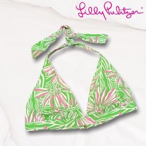 Lilly Pulitzer Halter Top Bikini Top
